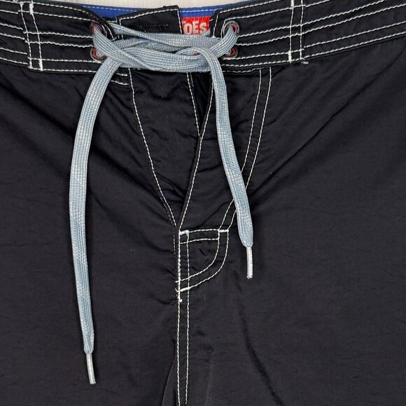 Toes On The Nose One California Day Edition Nylon Surfer Board Shorts Size 36 - Picture 2 of 8